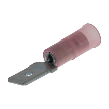 Molex Wire Terminal, 18 AWG, 600 V, Nylon Insulated, Red 190250001